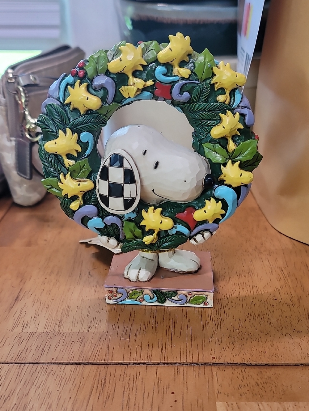 Jim Shore Design ☆ Snoopy Wreath Decor